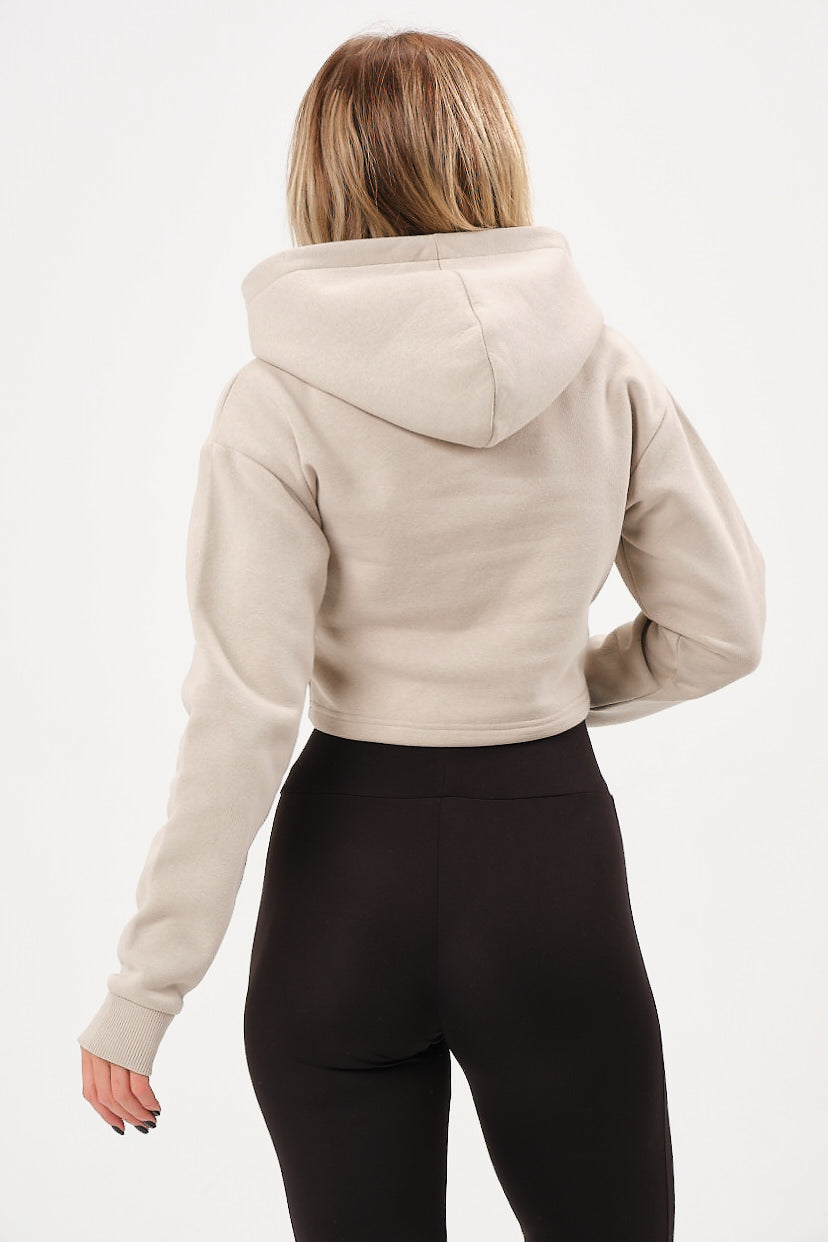 Corset Hoodie Stone